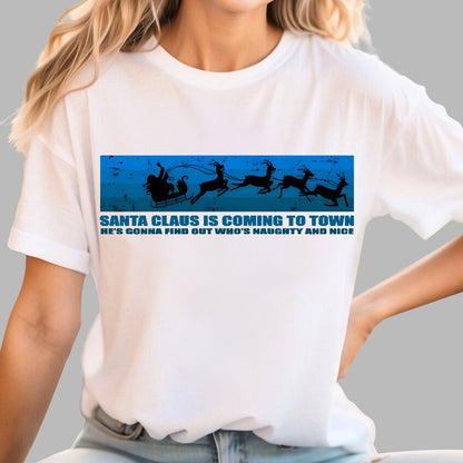 Naughty Or Nice Geek T-Shirt