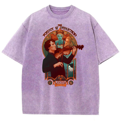 The Science of Deduction Vintage Distressed T-shirt