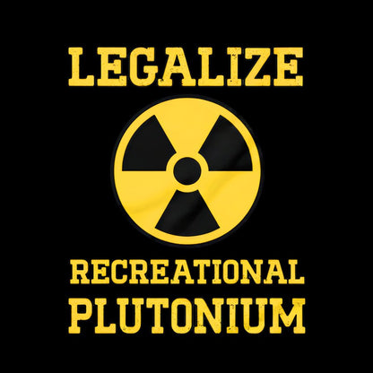 Legalize Recreational Plutonium Washed Long Sleeve Tee