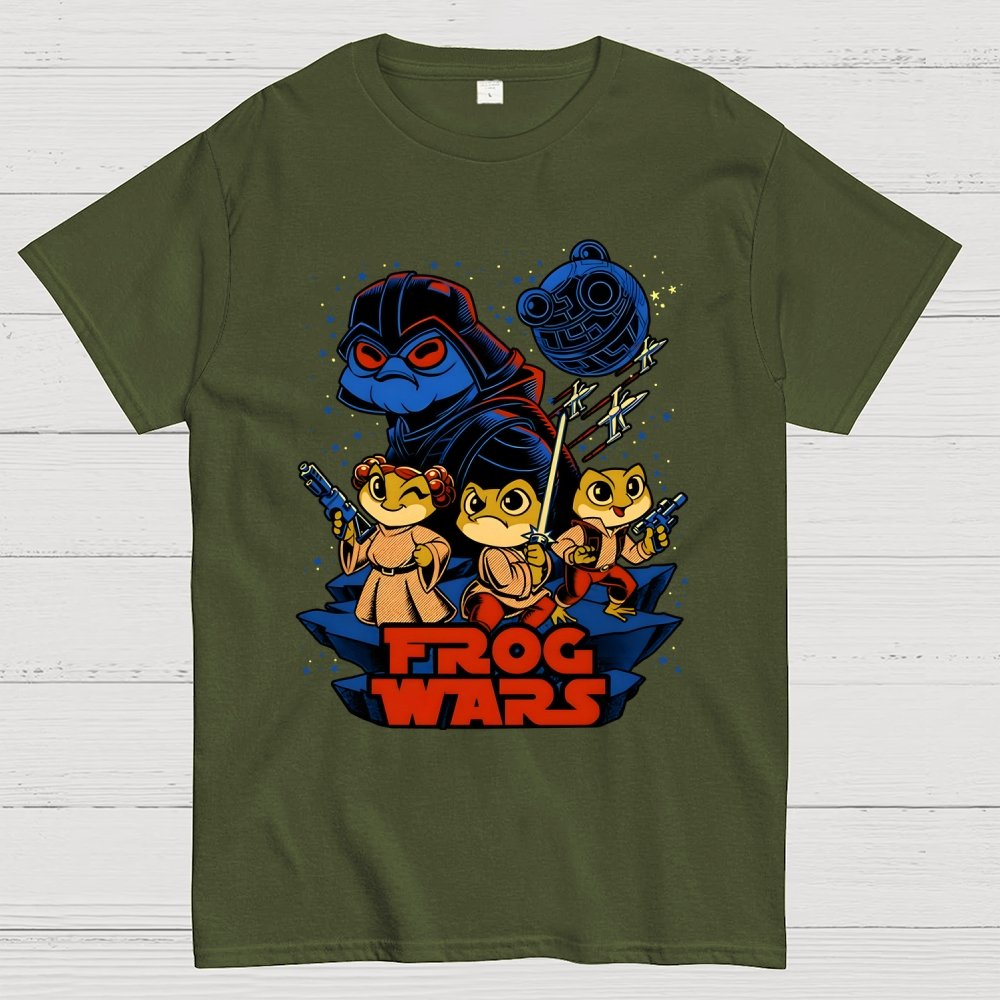 Frog Wars Geek T-Shirt