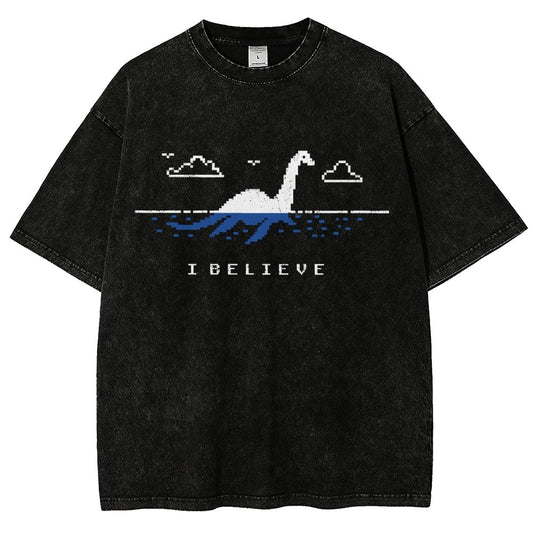 I Believe Vintage Distressed T-shirt