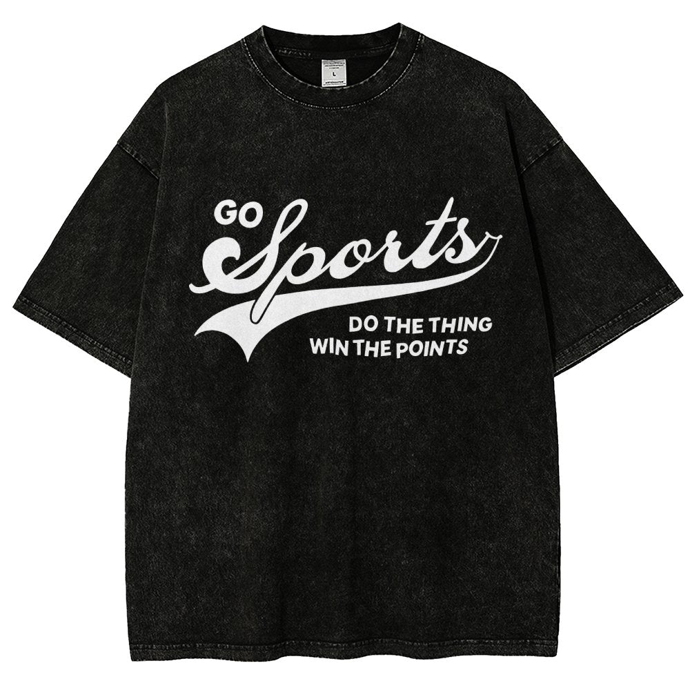 Go Sports Vintage Distressed T-shirt