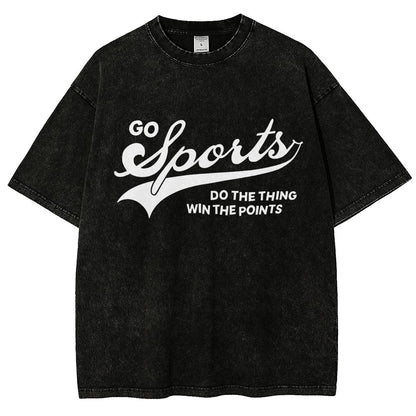 Go Sports Vintage Distressed T-shirt