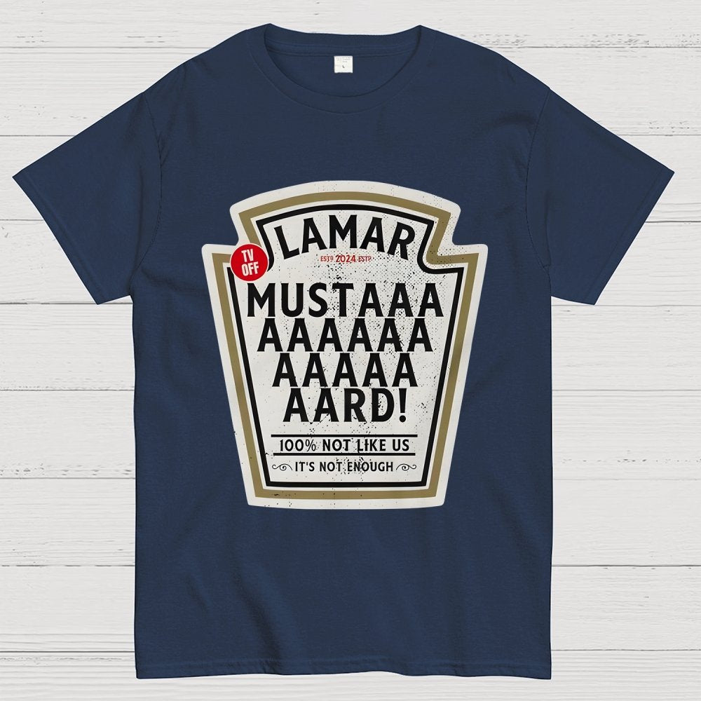 Lamar Mustard TV Off Essential Unisex Geek T-Shirt
