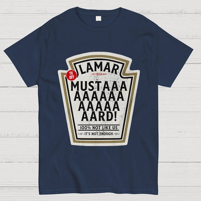 Lamar Mustard TV Off Essential Unisex Geek T-Shirt