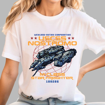 Space Freighter Geek T-Shirt