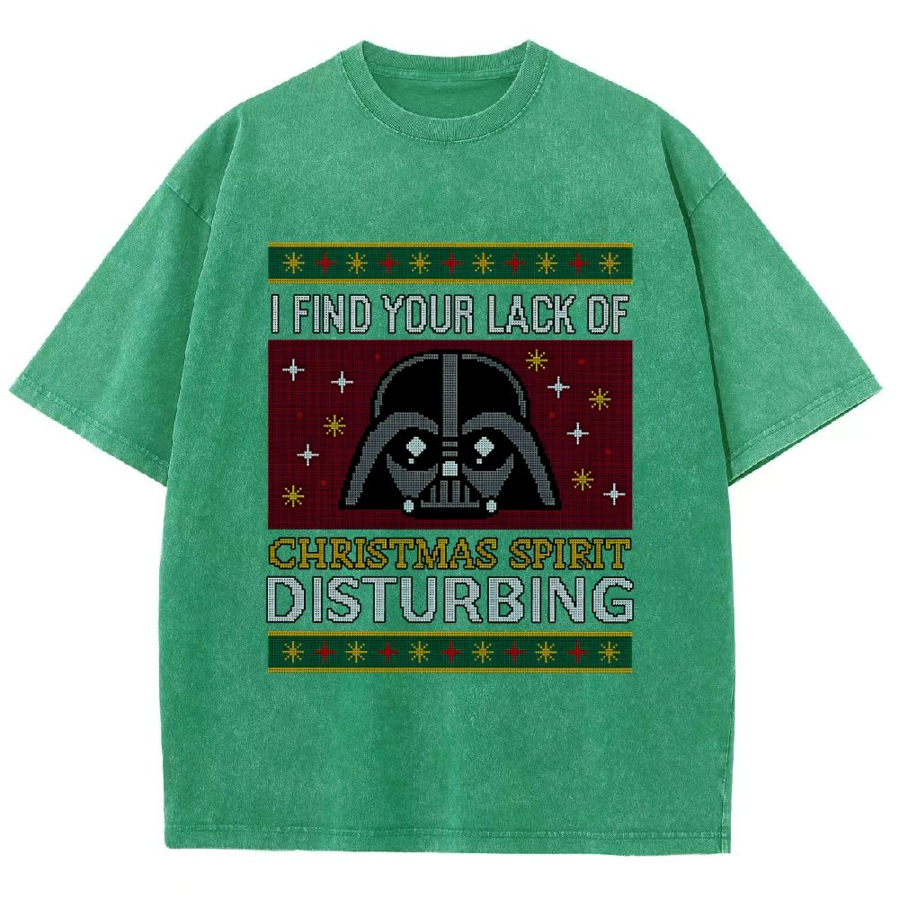 Lack of Christmas Spirit  Vintage Distressed T-shirt