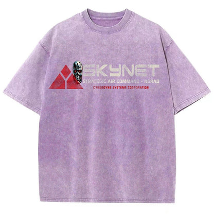Cybernet SAC NORAD Vintage Distressed T-shirt