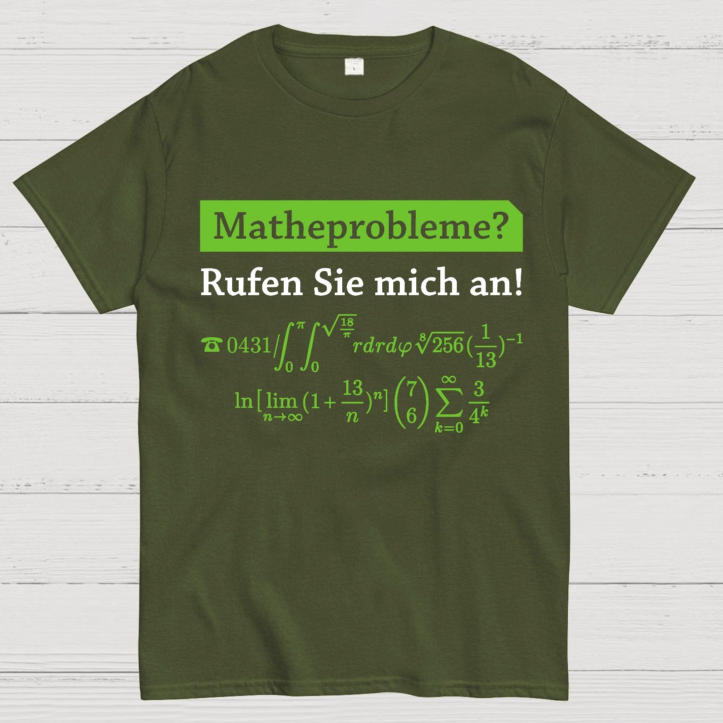 Funny Word Matheprobleme? Geek T-Shirt