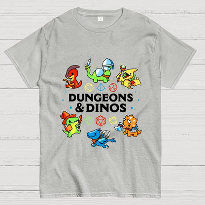 Dungeons & Dinos Geek T-Shirt
