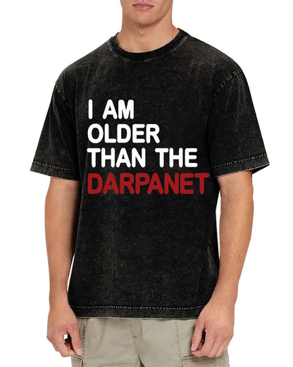 I Am Older Than The Darpanet Vintage Distressed T-shirt