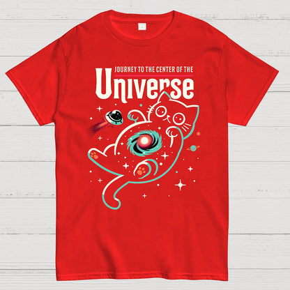 Journey to the Center of the Universe Geek T-Shirt