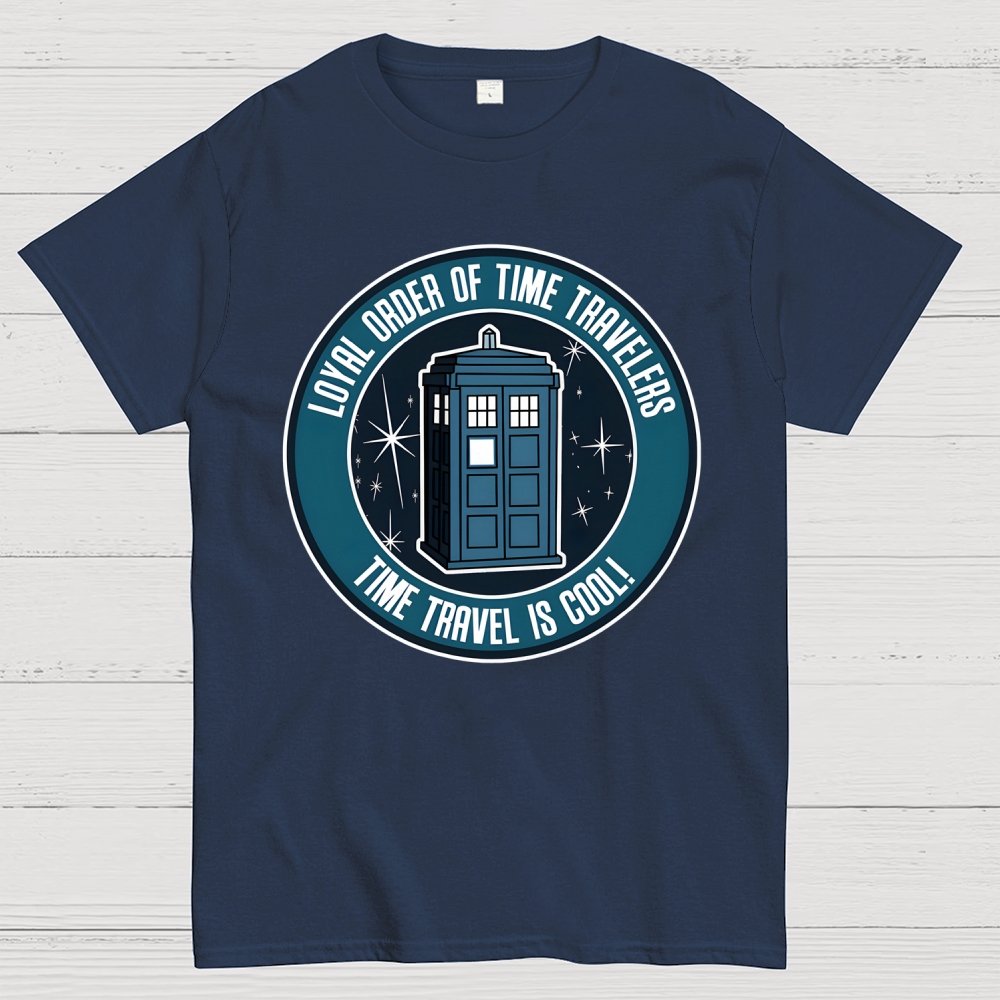 Time Travel is Cool Geek T-Shirt