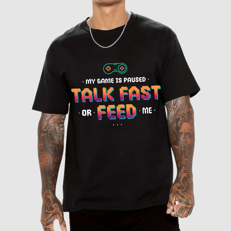 Feed the Gamer Geek T-Shirt