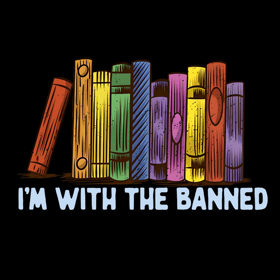 I'M With The Banned Geek T-Shirt