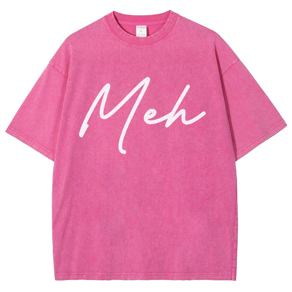 Meh Vintage Distressed T-shirt