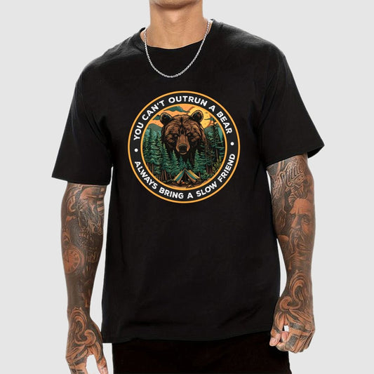 You Can't Outrun A Bear Geek T-Shirt