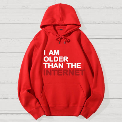 I Am Older Than The Internet Geek Cotton Hoodie