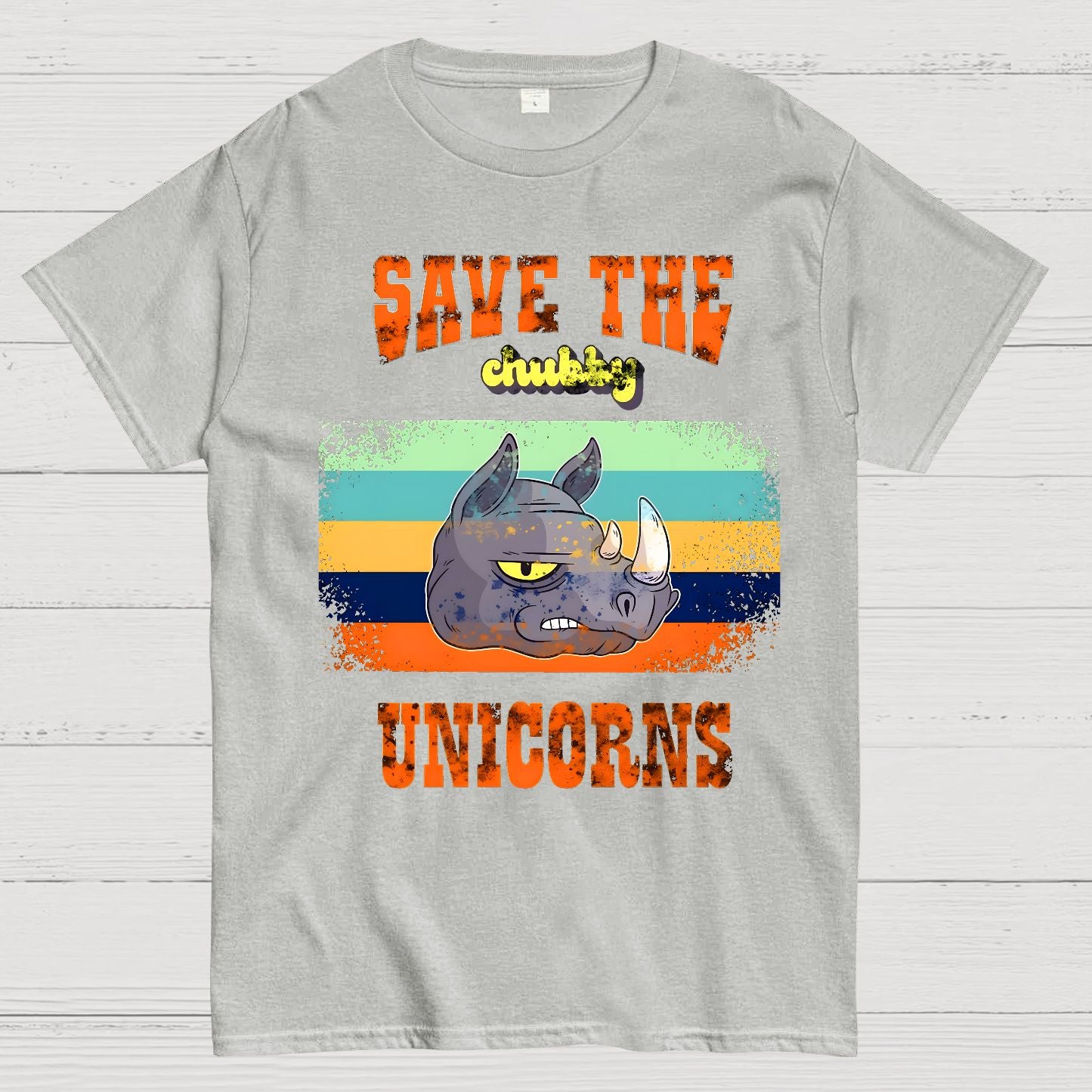 Save the Chubby Unicorns Geek T-Shirt
