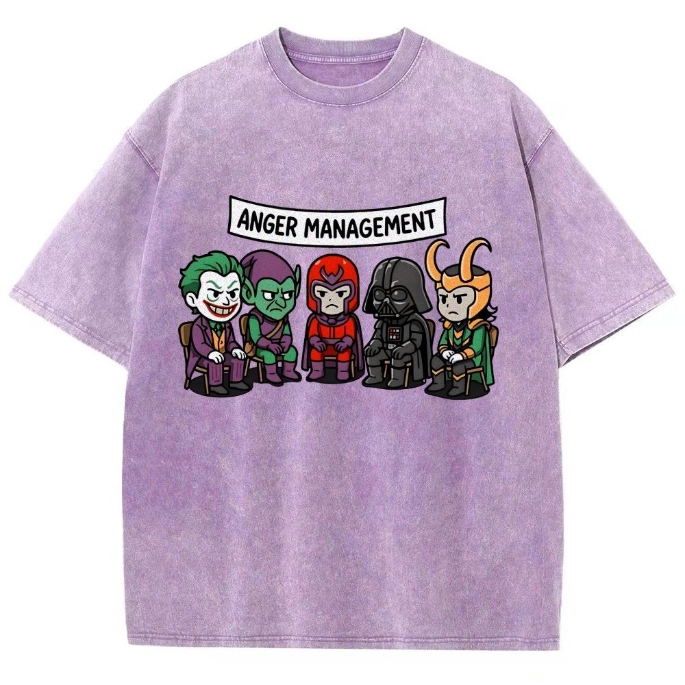 Anger Management Vintage Distressed T-shirt