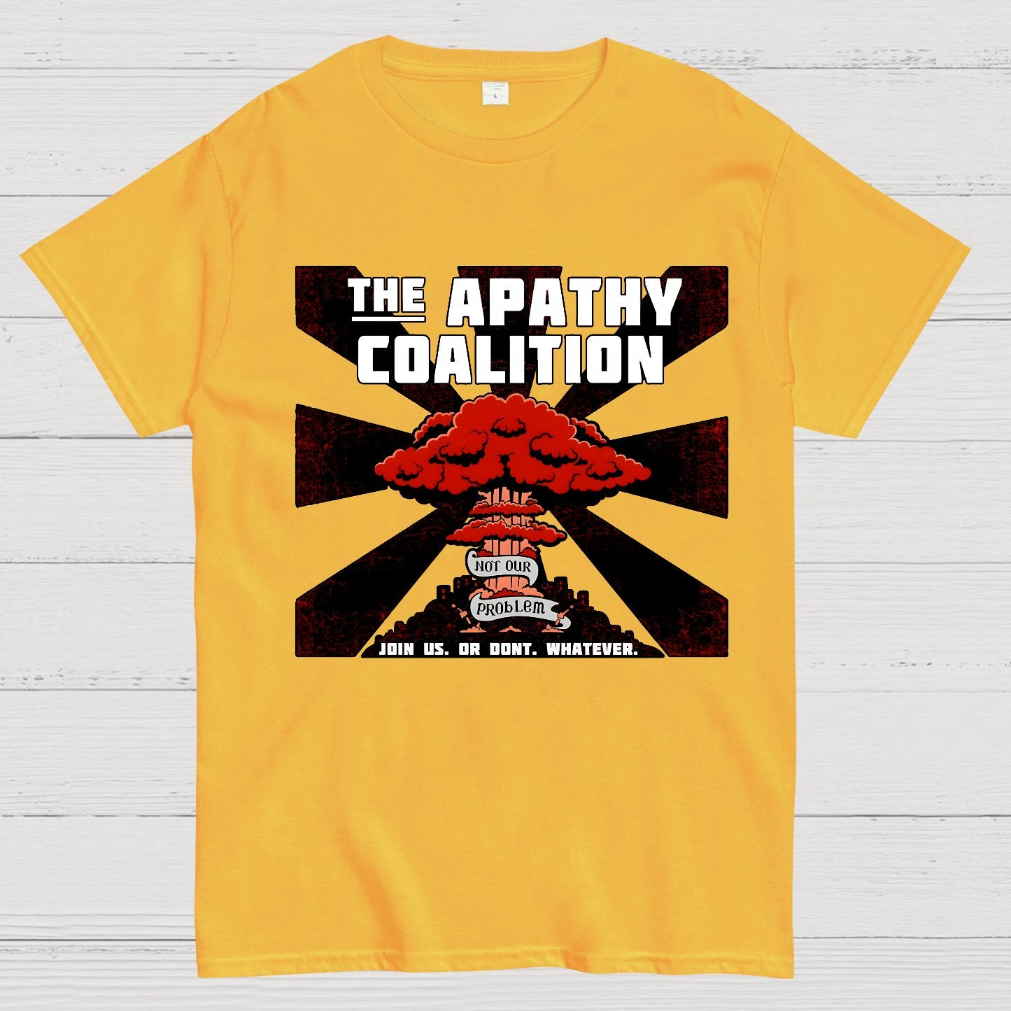 The Apathy Coalition Geek T-Shirt