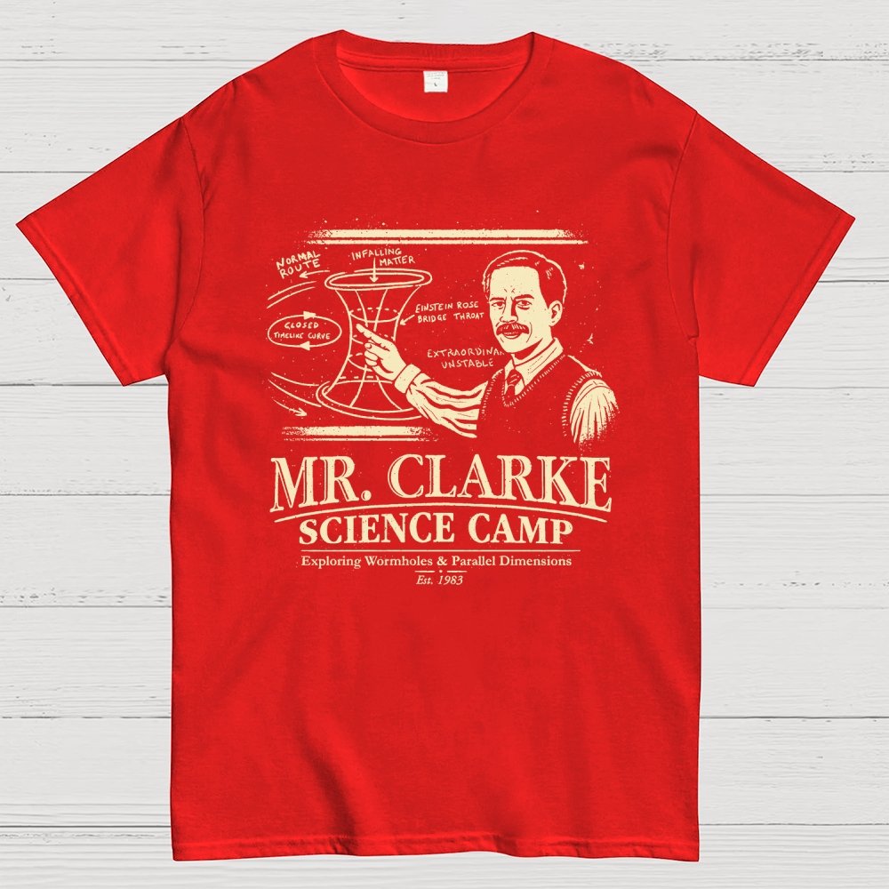 Mr. Clarke – Science Camp Geek T-Shirt