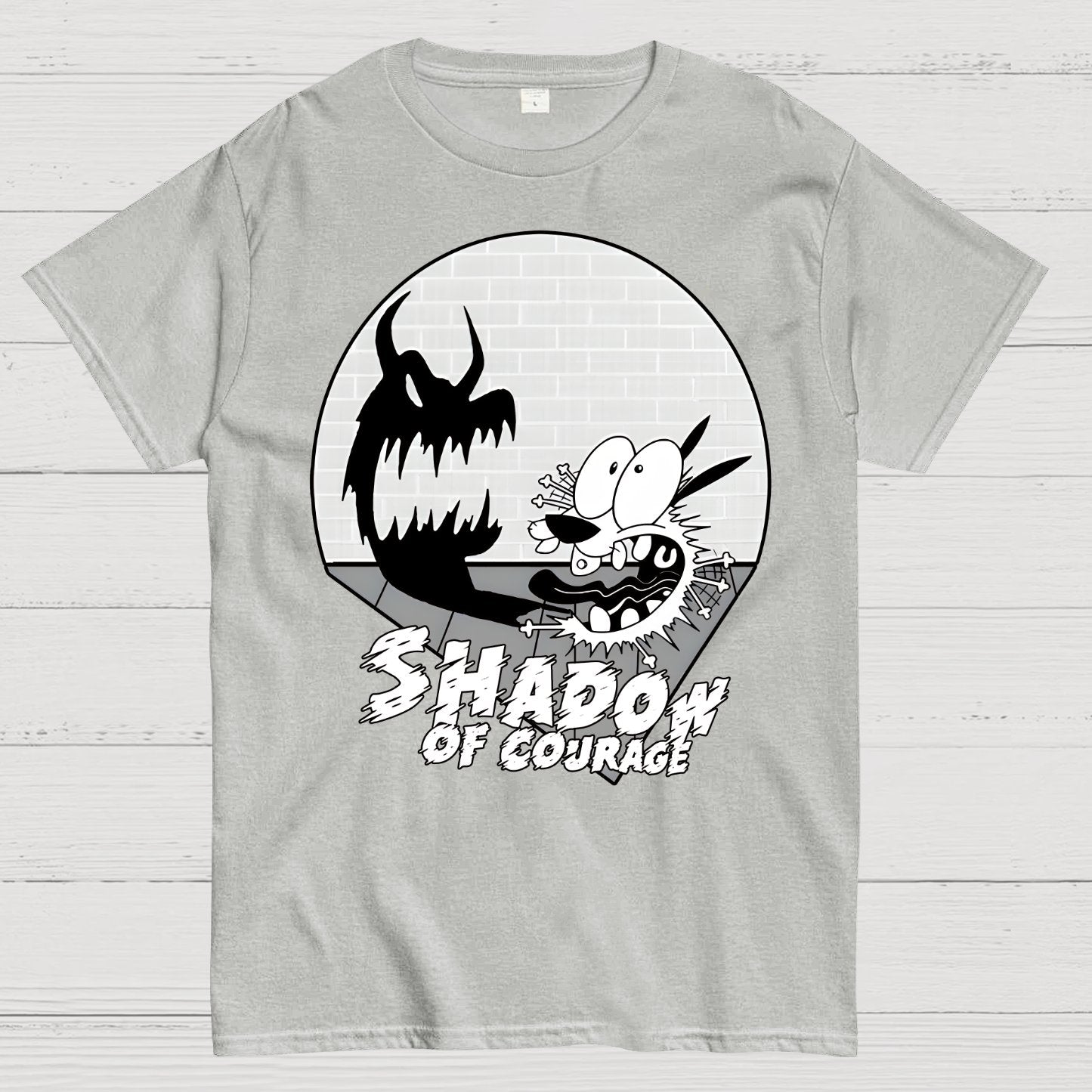 The Courage Of A Dog Geek T-Shirt
