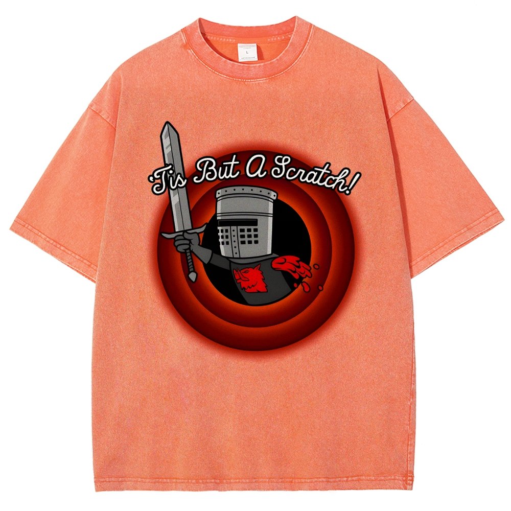 Tis But A Scratch, Folks! Vintage Distressed T-shirt