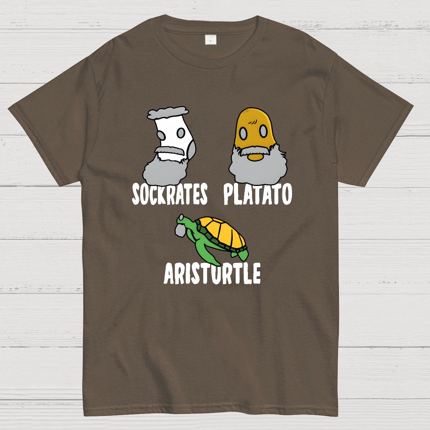SOCKRATES PLATATO ARISTURTLE Geek T-Shirt