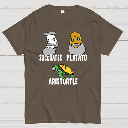 SOCKRATES PLATATO ARISTURTLE Geek T-Shirt