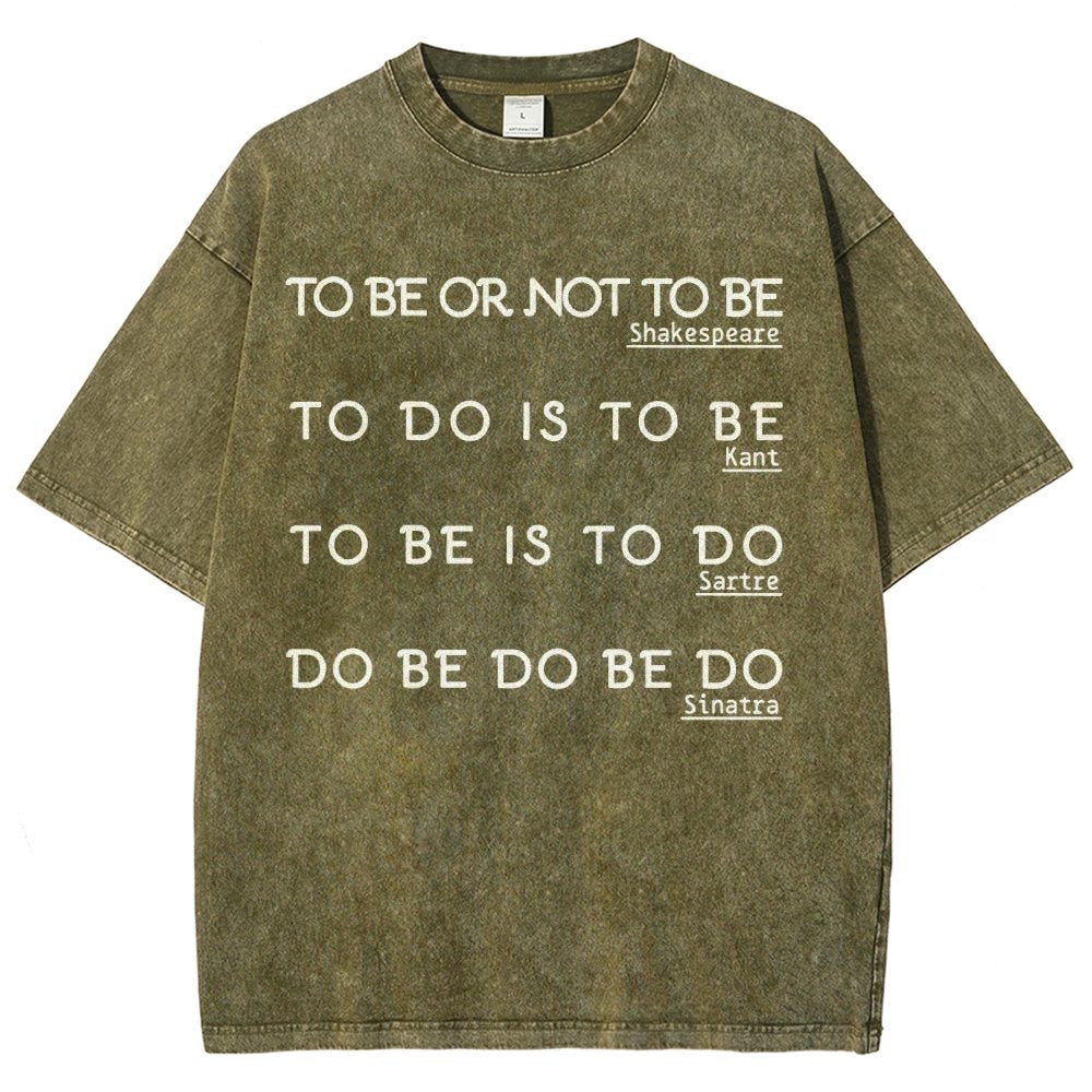 Philosophical lyric Poetic Crooner Classic Vintage Distressed T-shirt