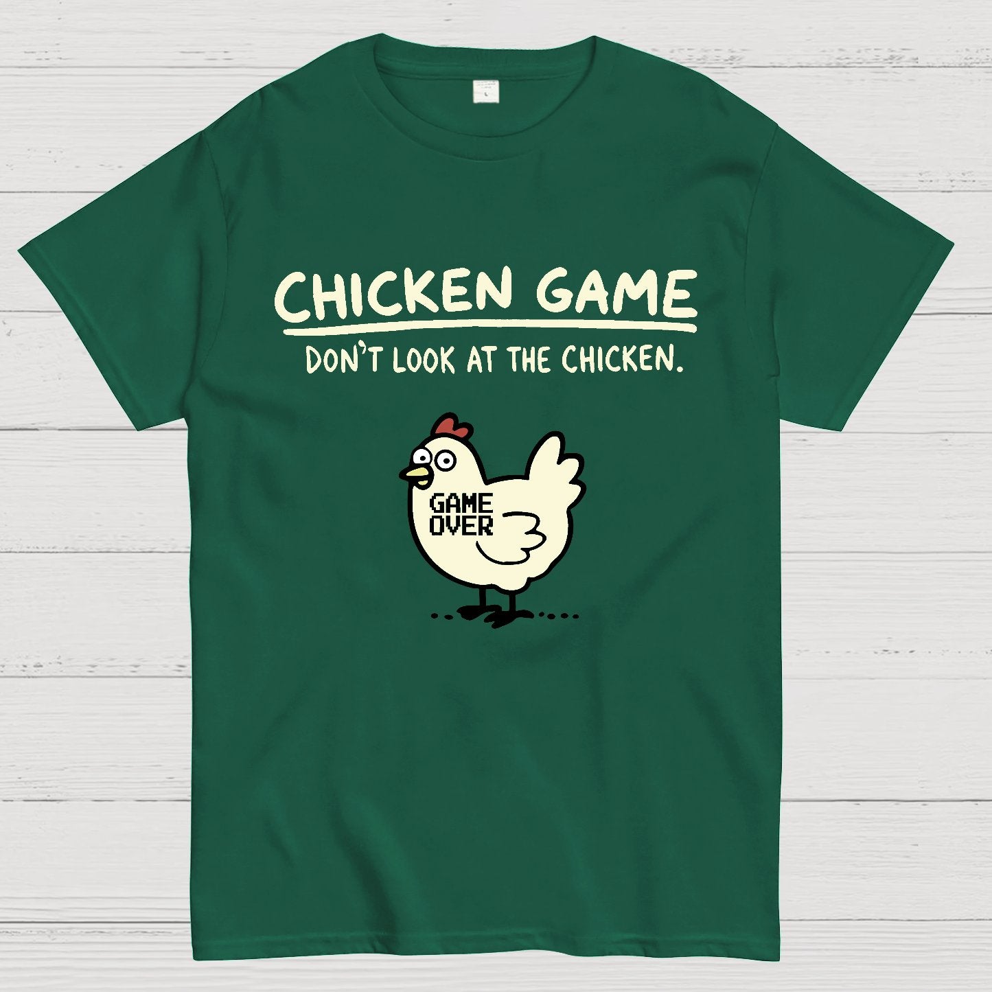 Chicken Game Geeky T-Shirt