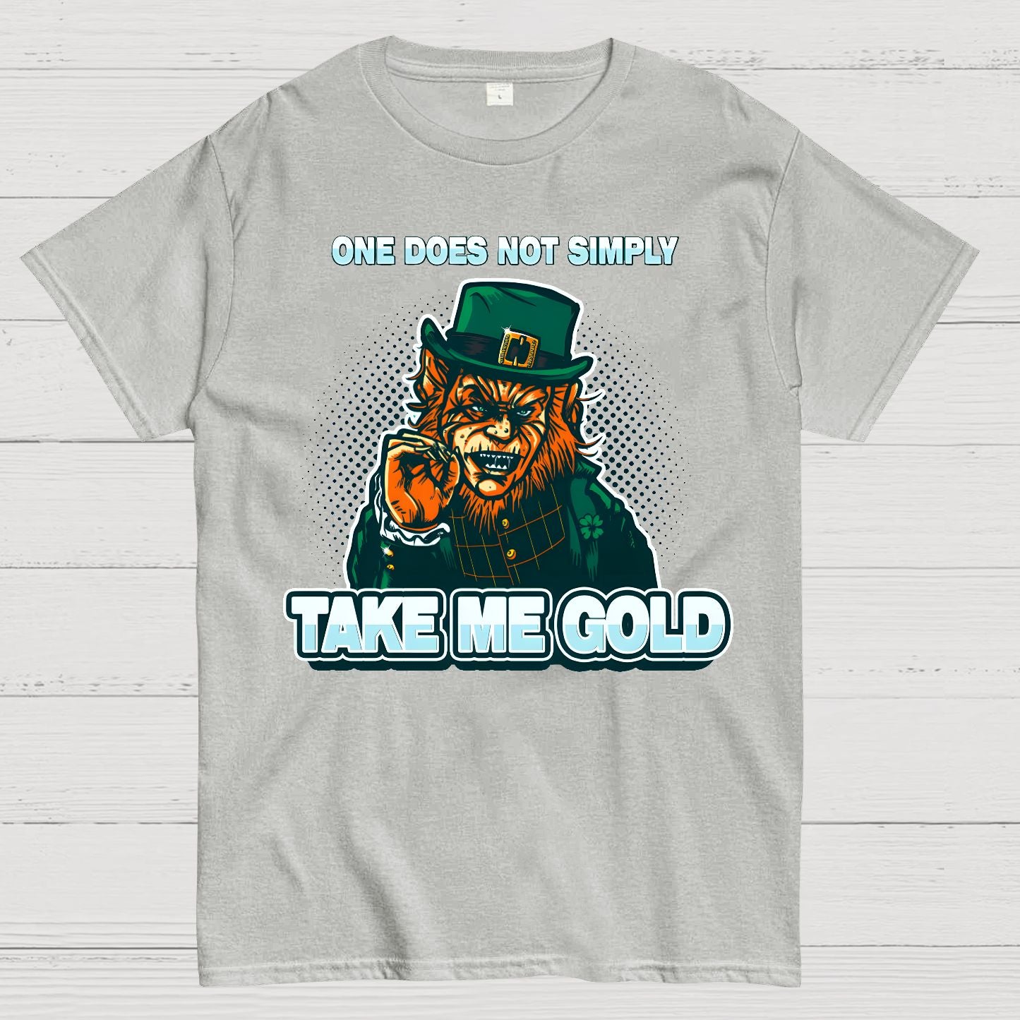 Frightening Irish- St. Patrick's Day Geek T-Shirt