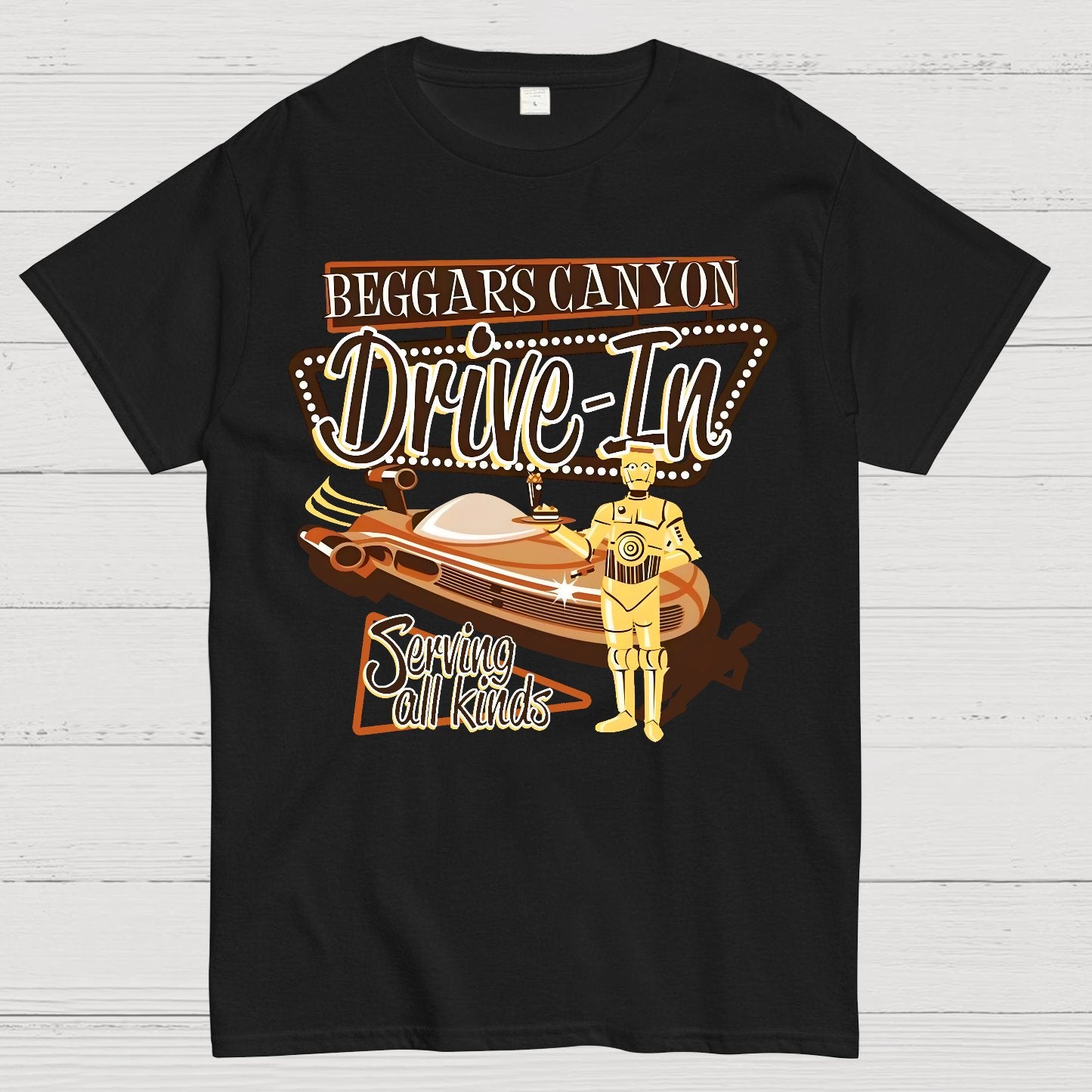 Desert Valley Drive-In Geek T-Shirt