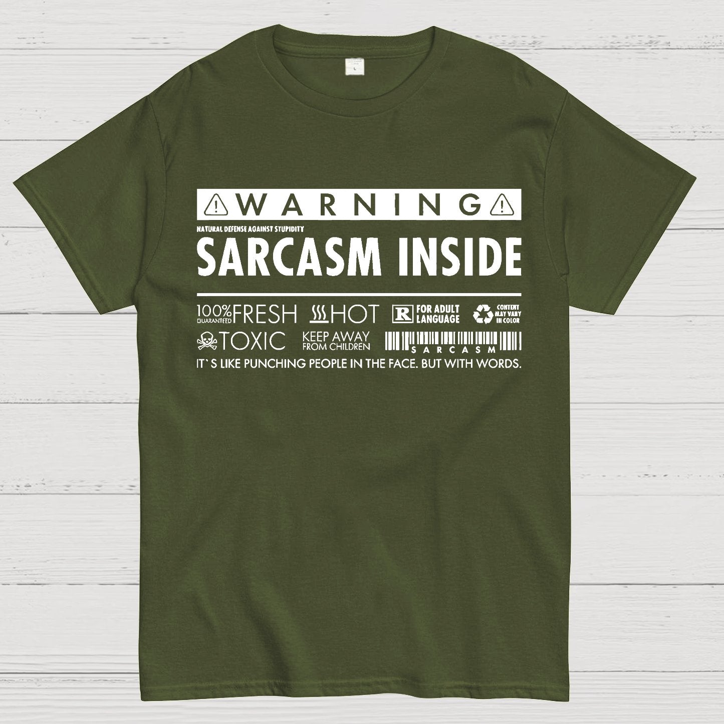 Sarcasm Inside Geek T-Shirt