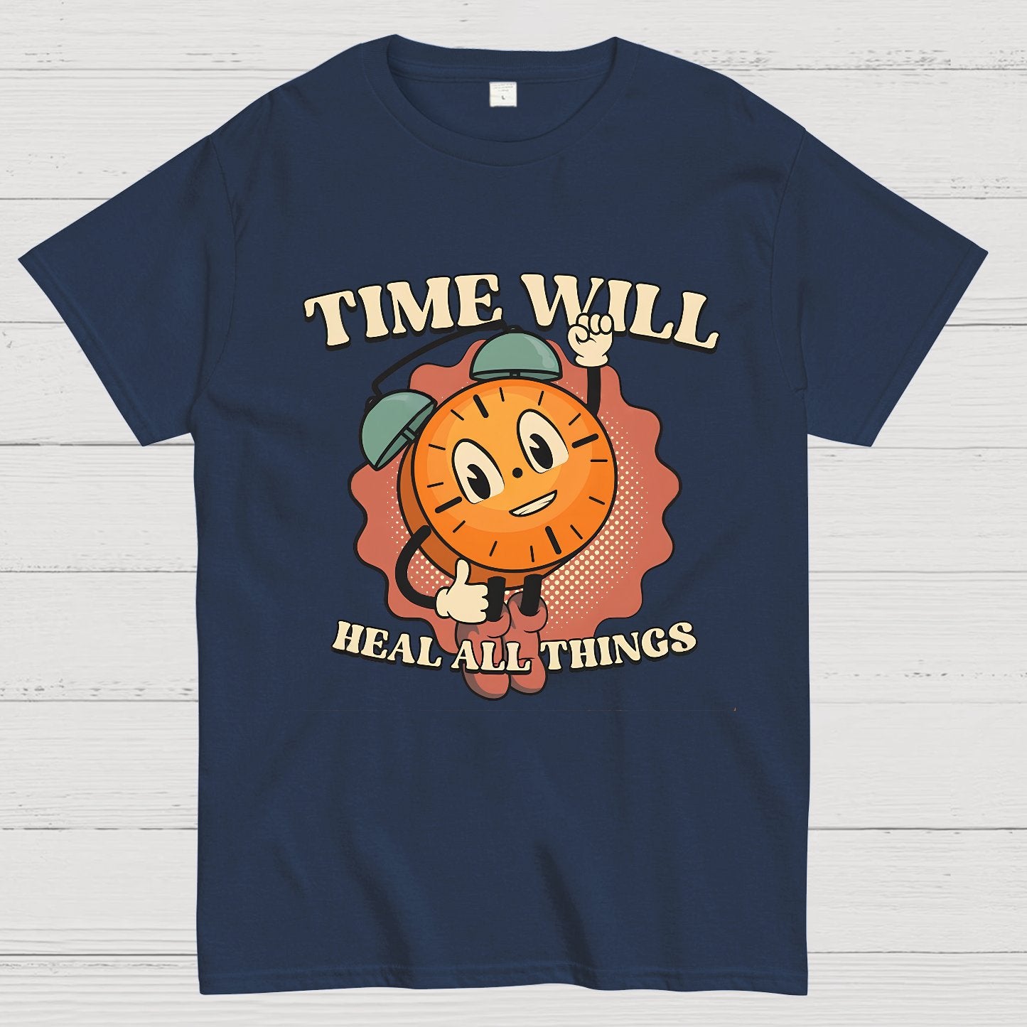 Time will heal all things Nerdy T-Shirt