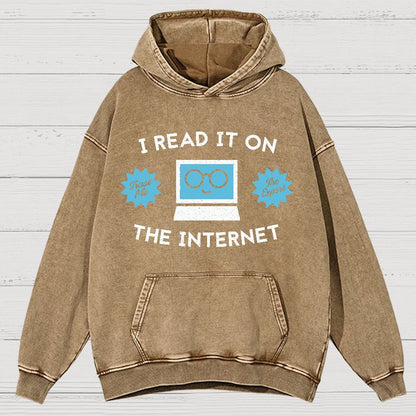 I'm An Internet Expert Vintage Distressed Hoodie