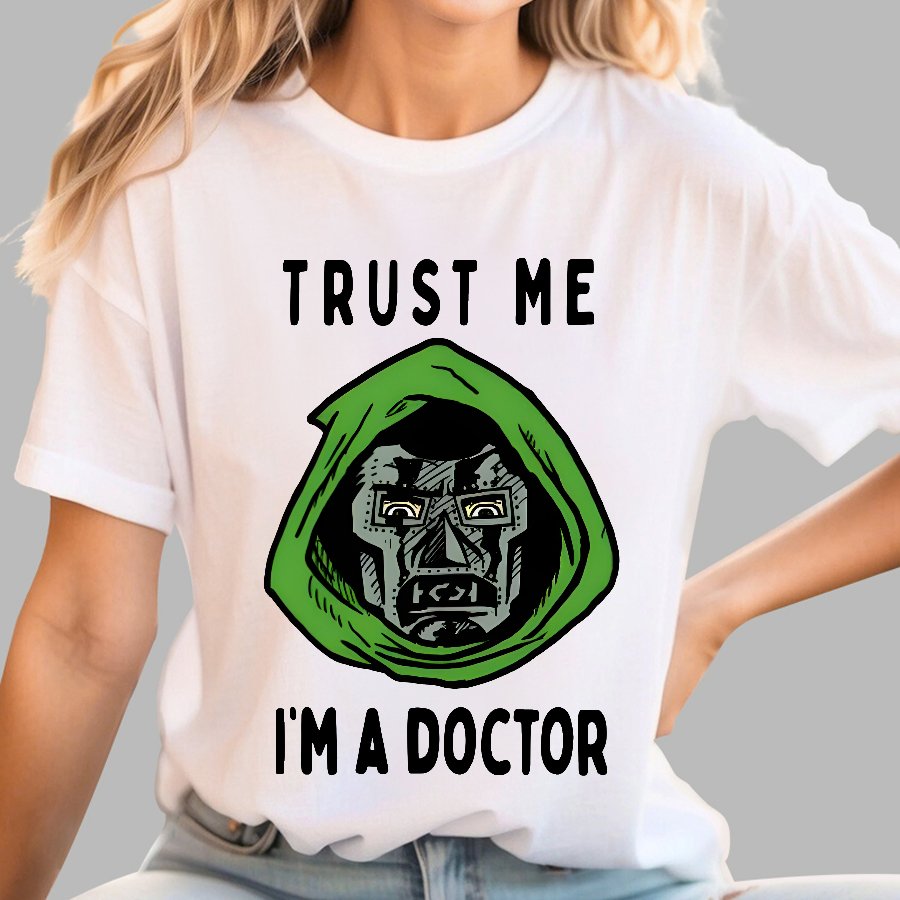 Trust Me, I'm A Doctor; Doom Geek T-Shirt