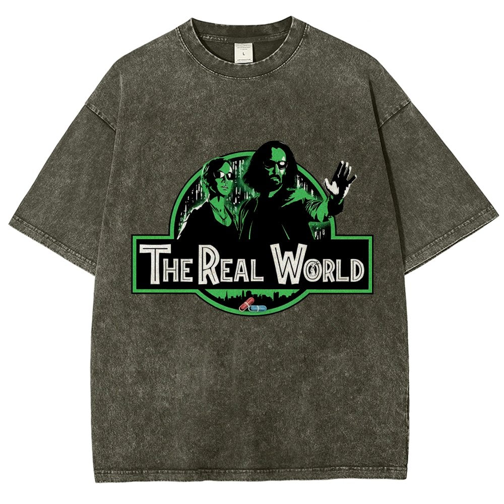 The Real World Vintage Distressed T-shirt