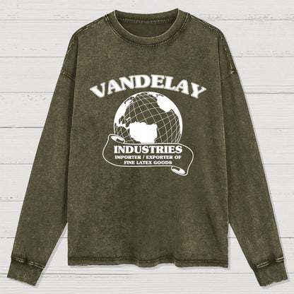 Vandelay Industries Washed Long Sleeve Tee