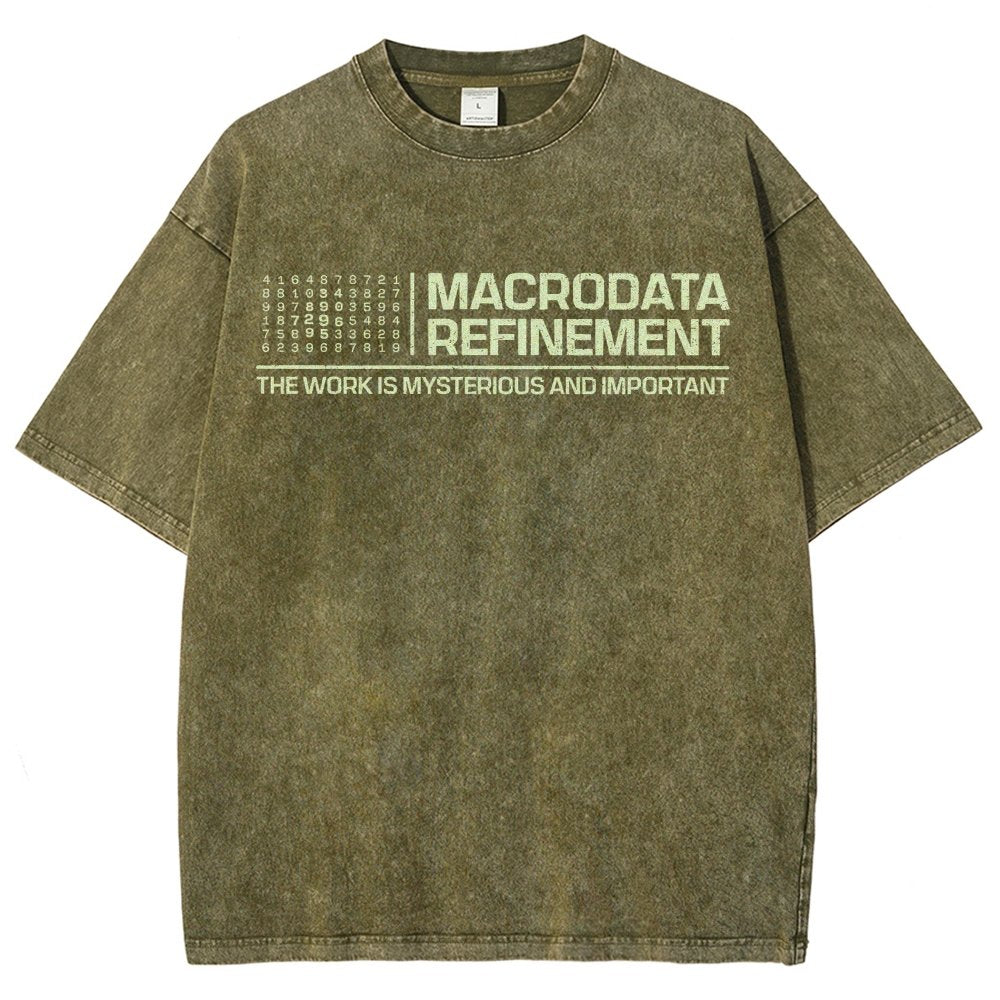 The Work Is Mysterious And Important Vintage Distressed T-shirt