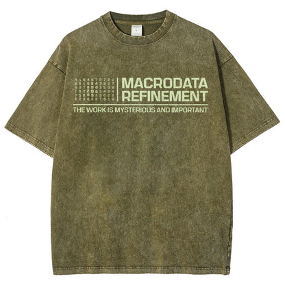 The Work Is Mysterious And Important Vintage Distressed T-shirt