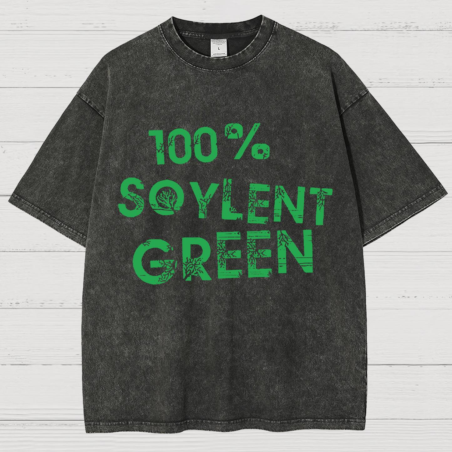 100% Galactic Goo Geek Vintage Distressed T-shirt