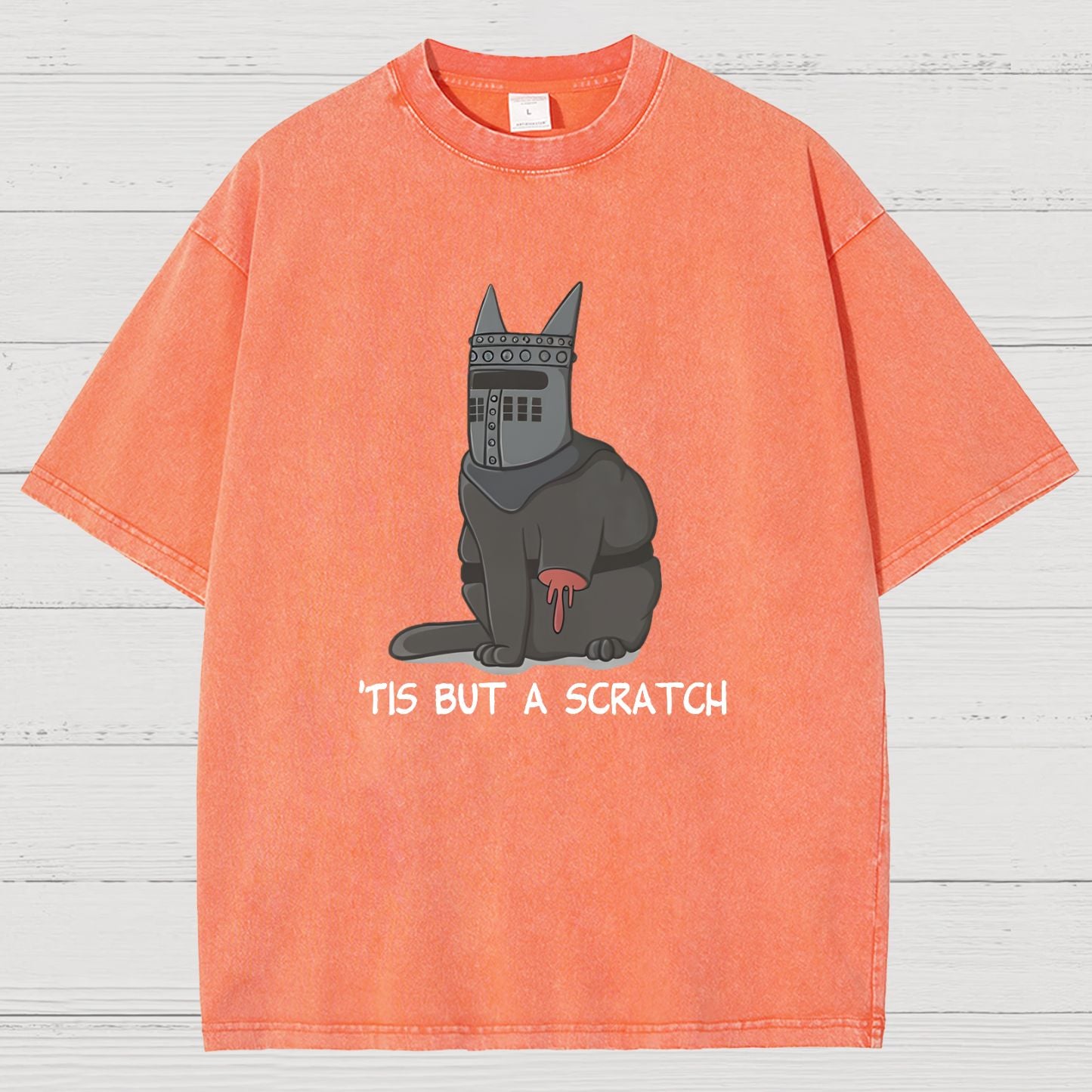 'Tis but a scratch Vintage Distressed T-shirt