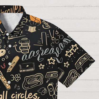 Math Doodles Geek Hawaiian Shirt