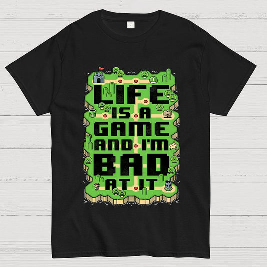 Vintage Game Map Joke Geek T-Shirt