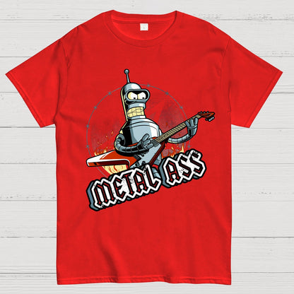 Robot Metal Rock Geek T-Shirt