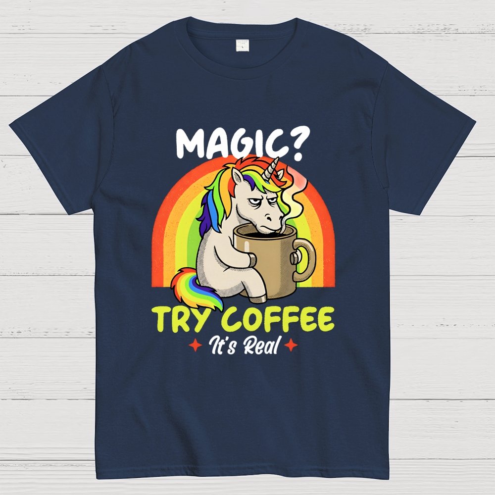 Magic Try Coffee Geek T-Shirt