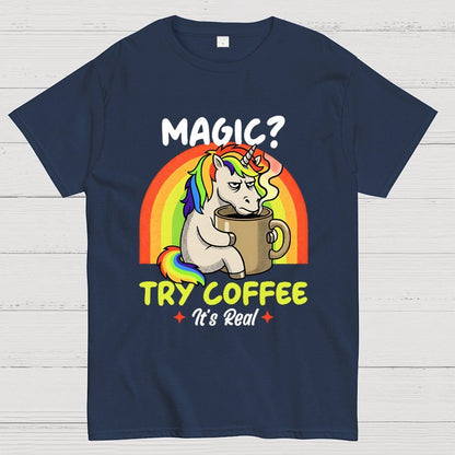 Magic Try Coffee Geek T-Shirt