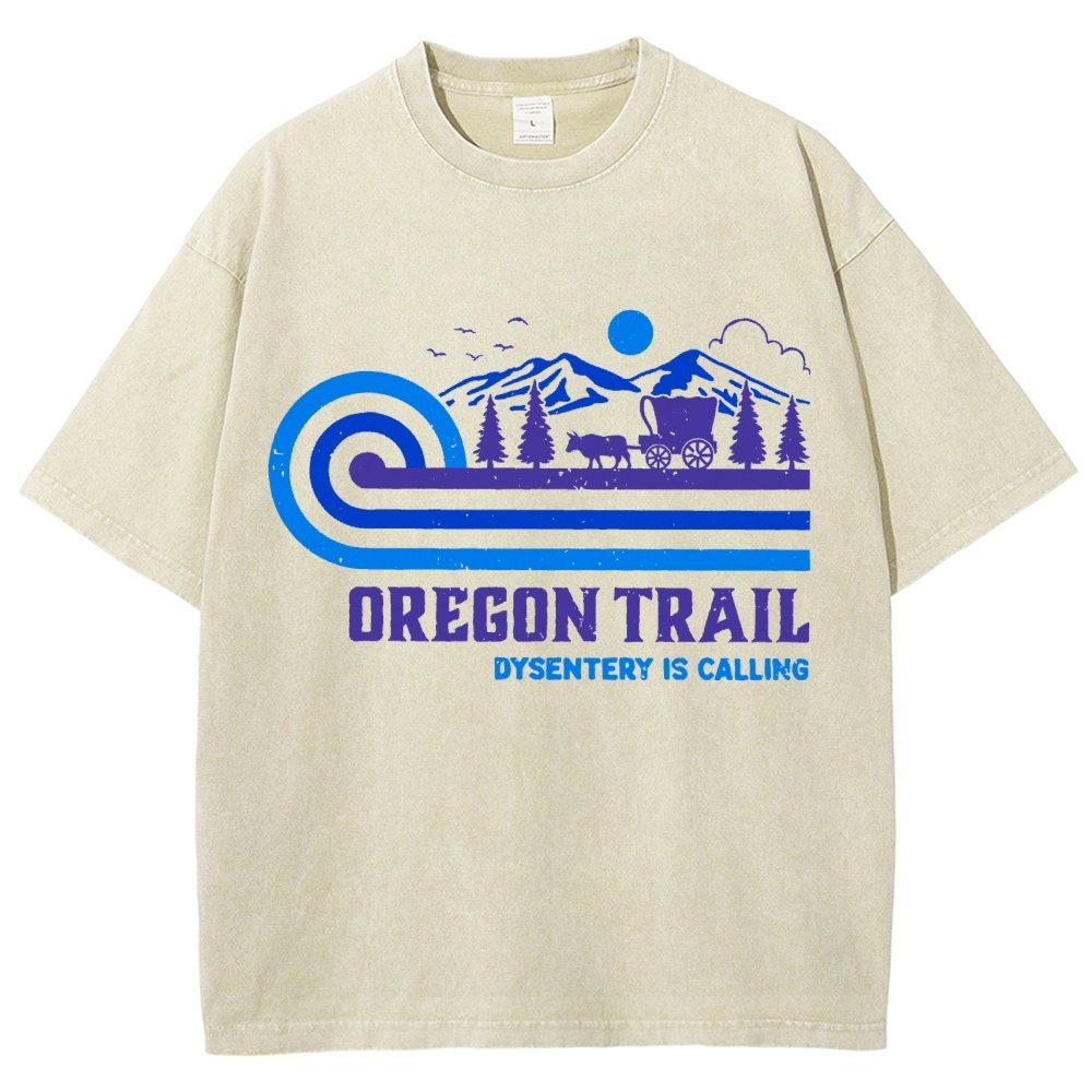 Vintage Oregon Trail Vintage Distressed T-shirt